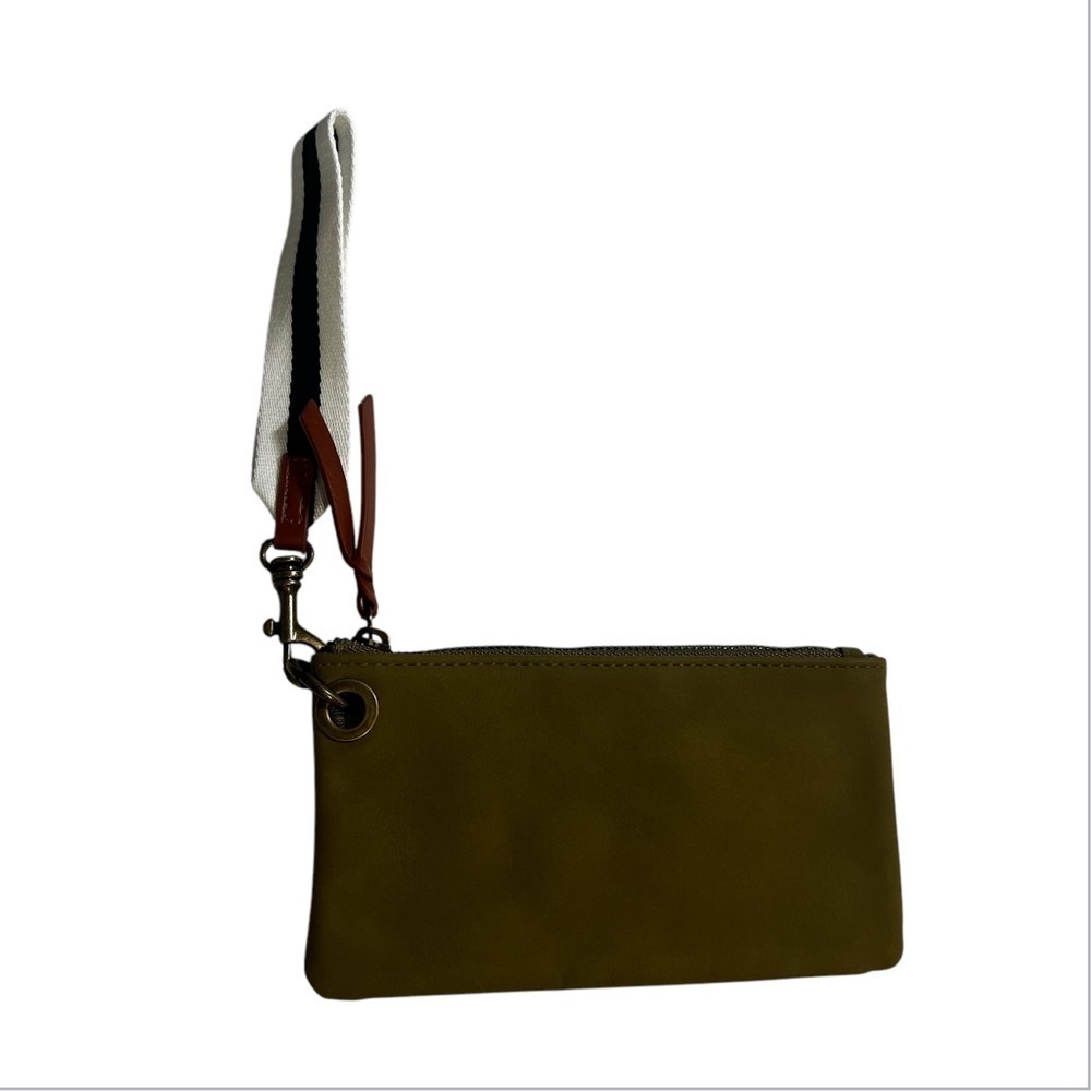 Universal Thread Co. Small Clutch Wristlet Matte Green